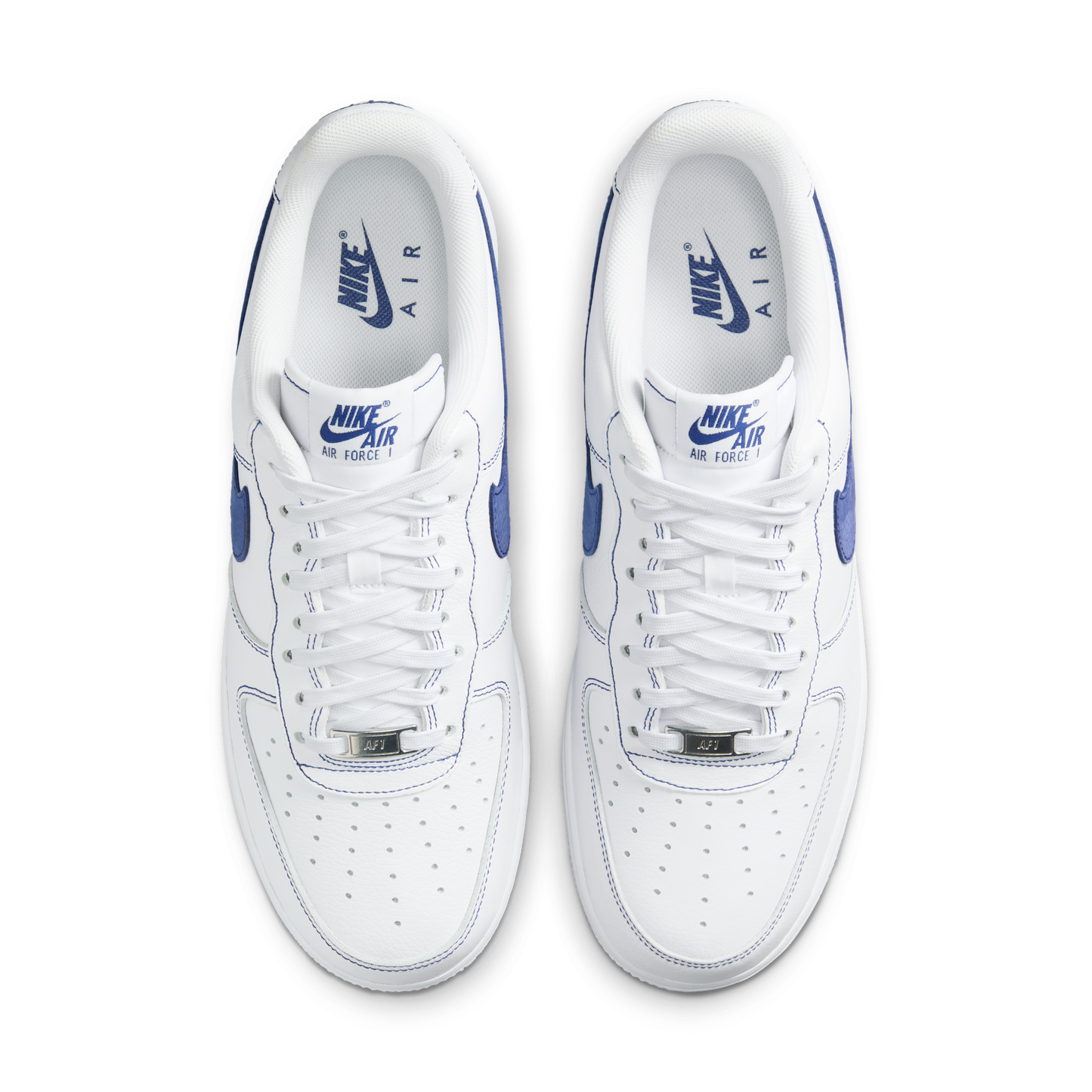 Nike Air Force 1 Low '07 LV8 White Deep Royal Blue
