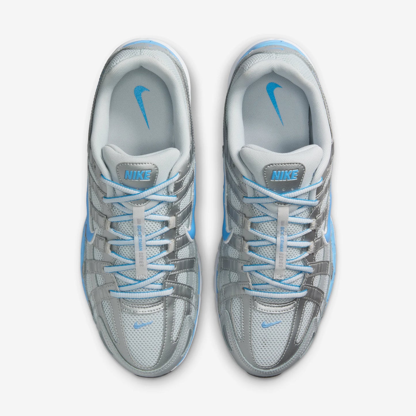 Nike P-6000 Metallic Platinum Pure Platinum Metallic Silver University Blue