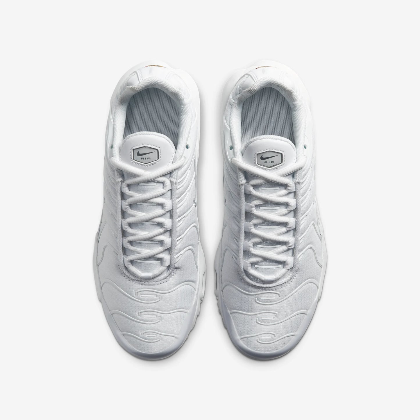 Nike Air Max Plus White Metallic Silver (GS)