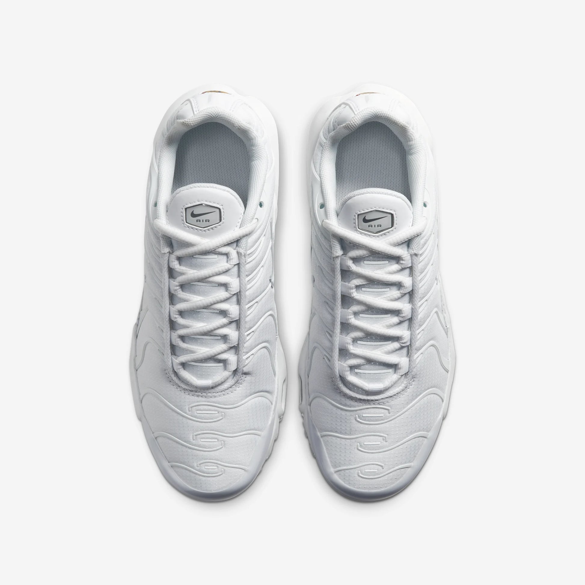 Nike Air Max Plus White Metallic Silver (GS)