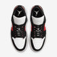 Jordan 1 Low Black White Gym Red (Women's)