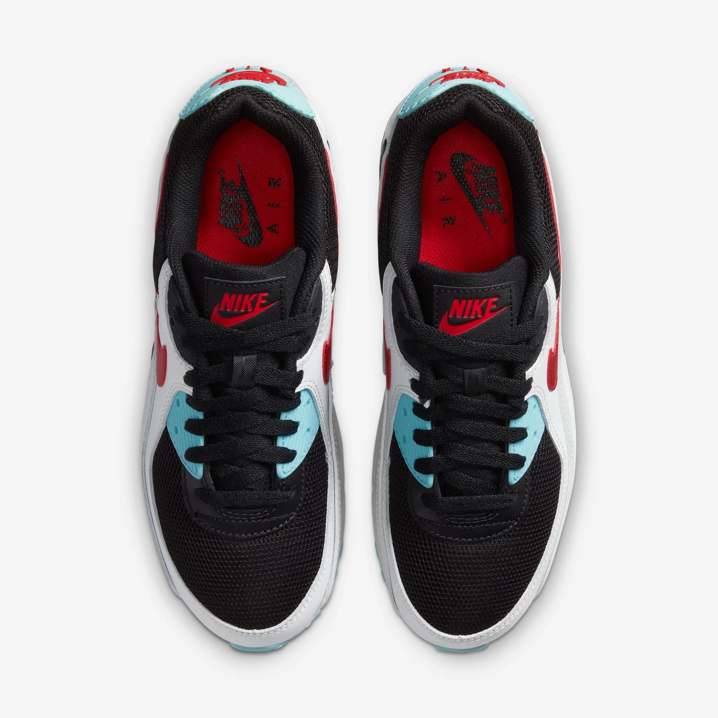 Nike Air Max 90 Aqua Red White Black (Women's)