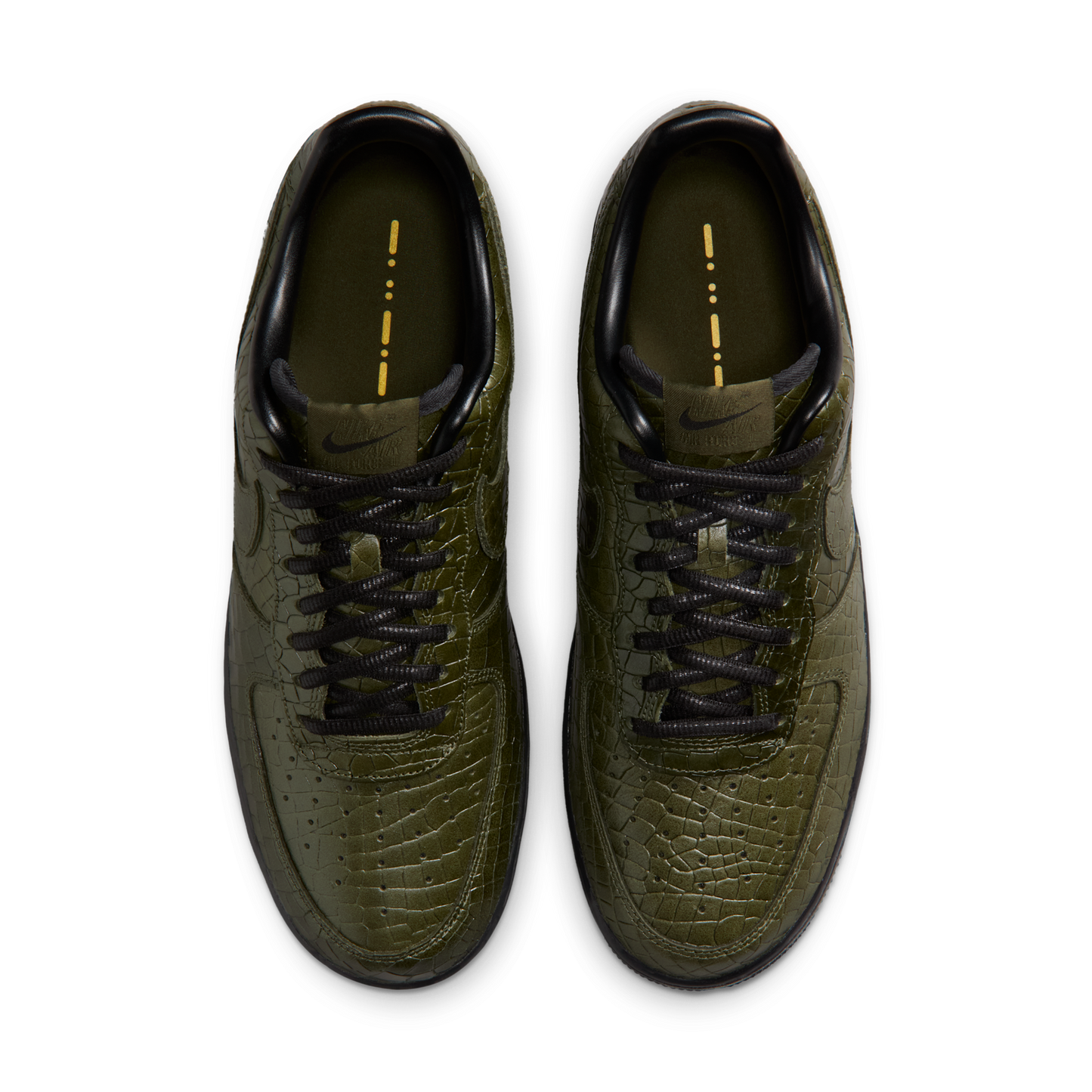 Nike Air Force 1 Low Morse Code Cargo Khaki Croc