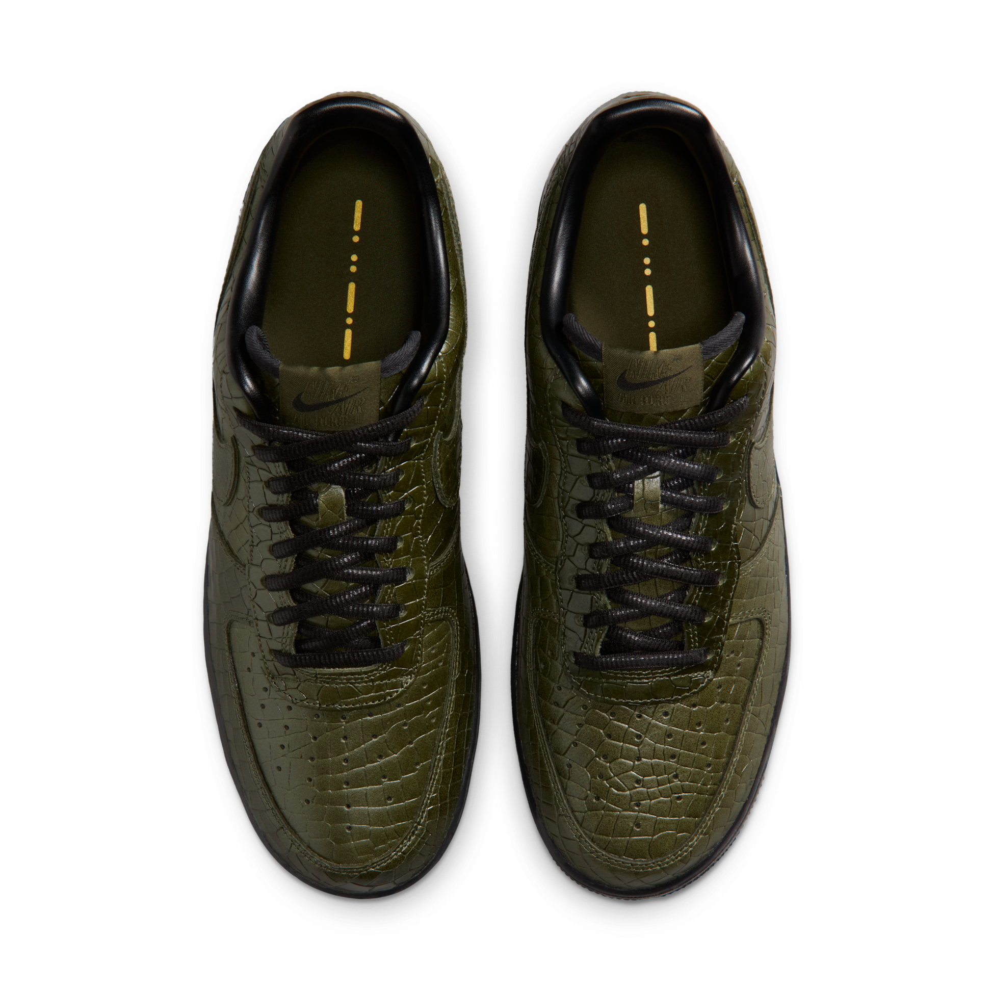 Nike Air Force 1 Low Morse Code Cargo Khaki Croc