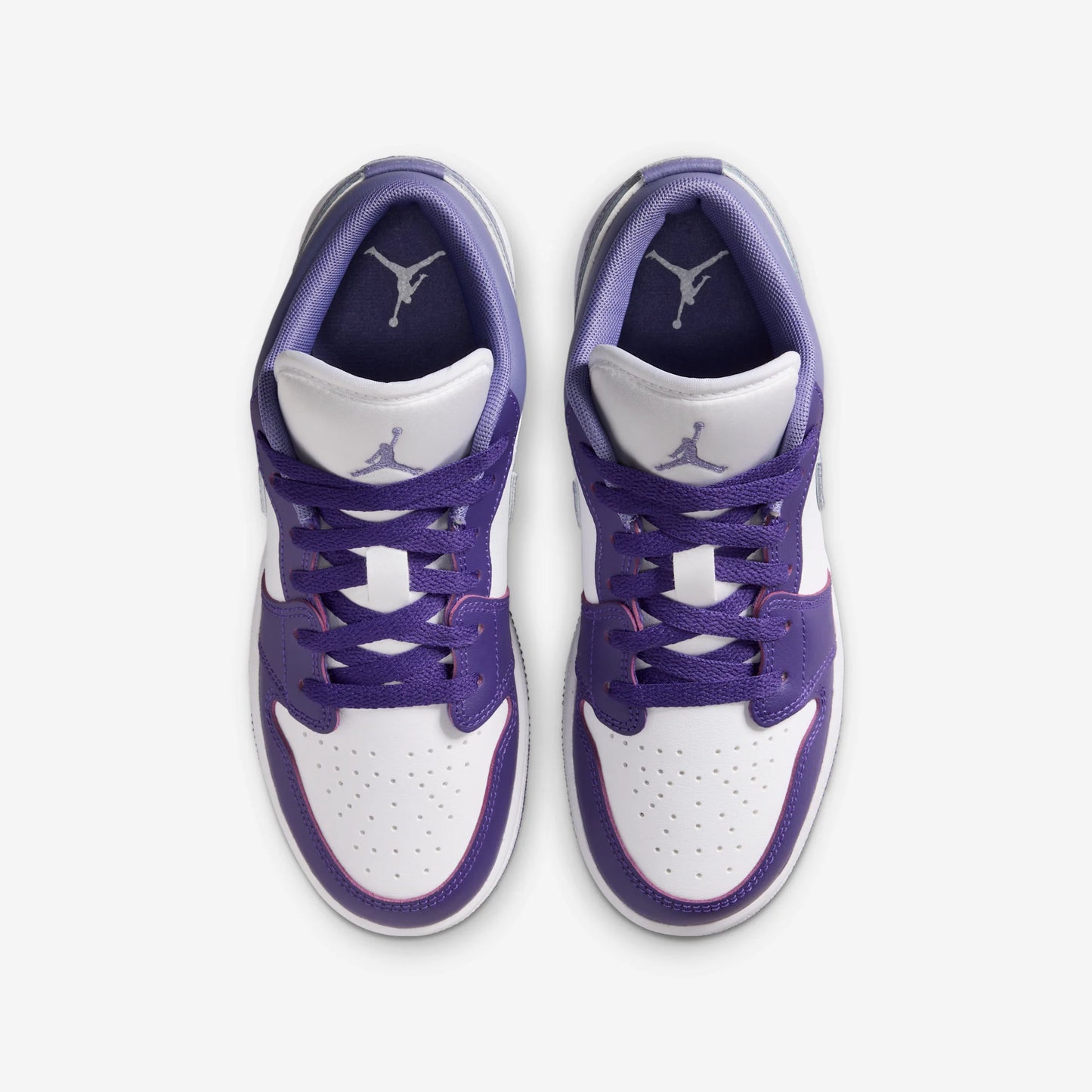 Jordan 1 Low Court Purple White Dusty Amethyst (GS)