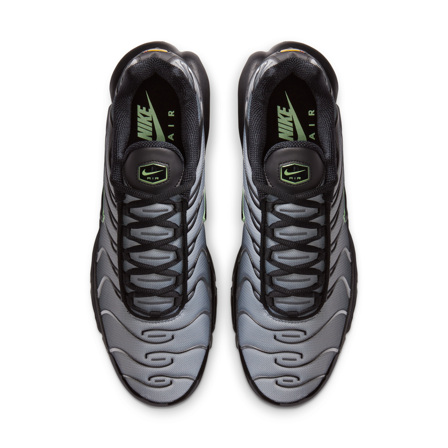 Nike Air Max Plus Black Particle Grey Vapour Green