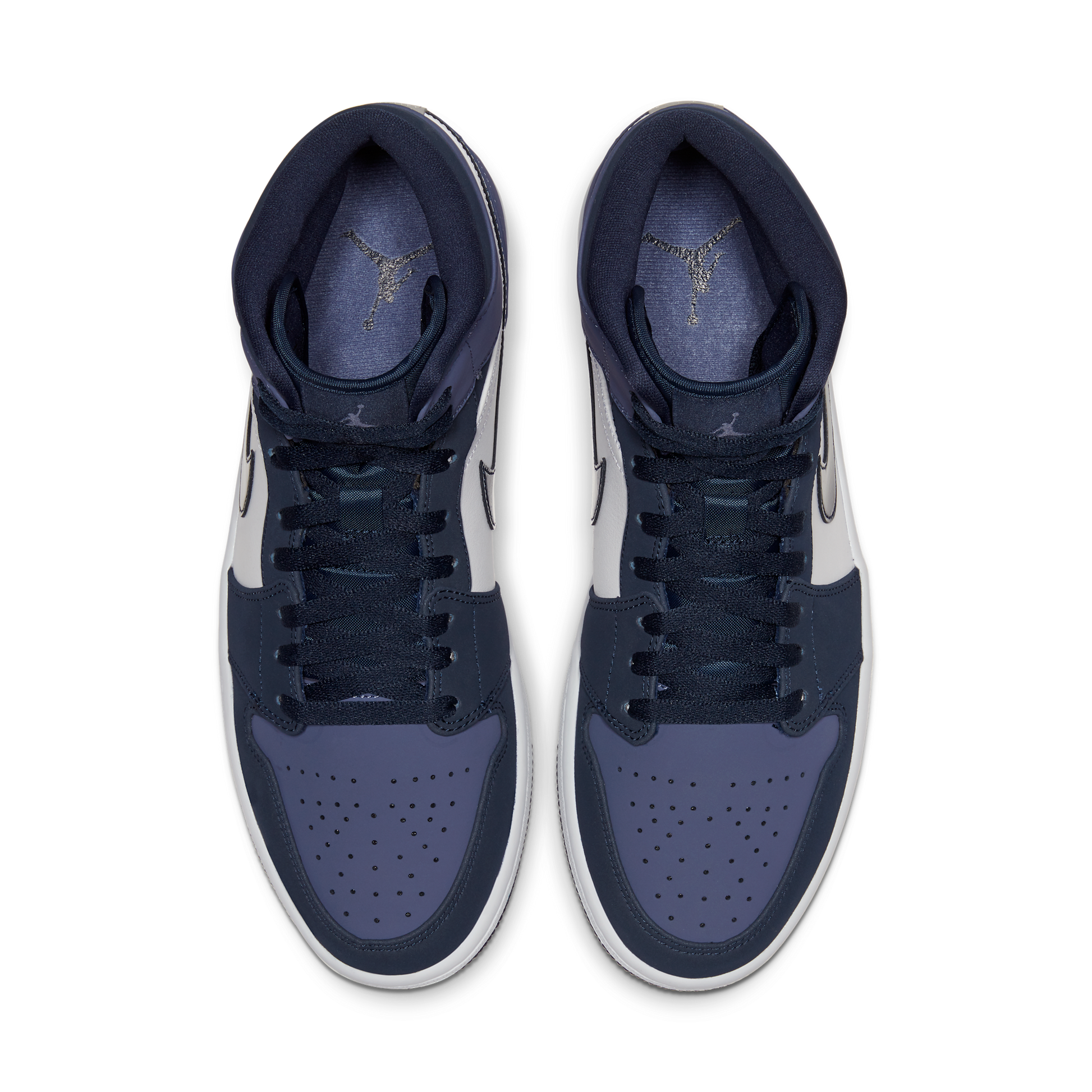 Jordan 1 Mid Obsidian Sanded Purple