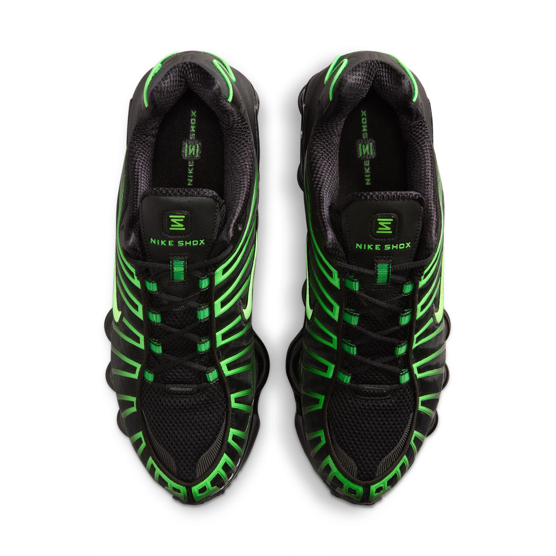 Nike Shox TL Black Green Strike