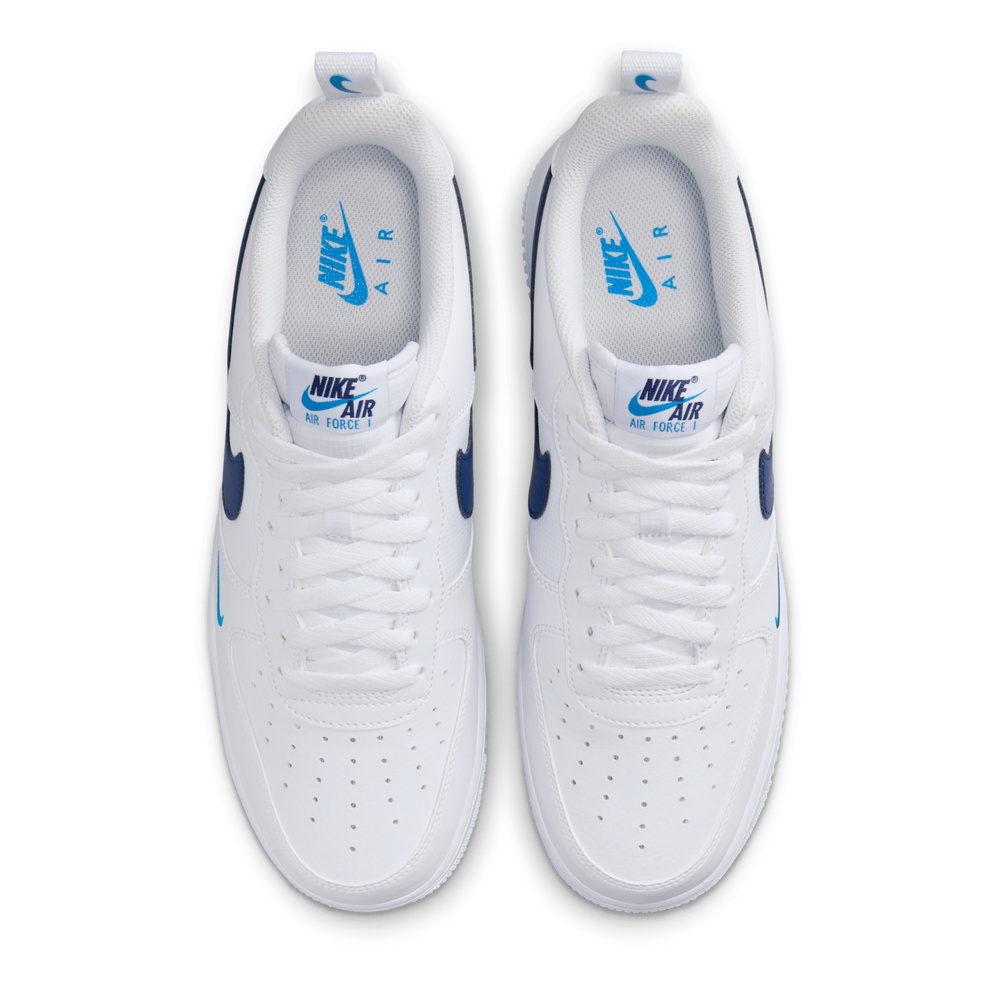 Nike Air Force 1 Low White Light Photo Blue Deep Royal Blue