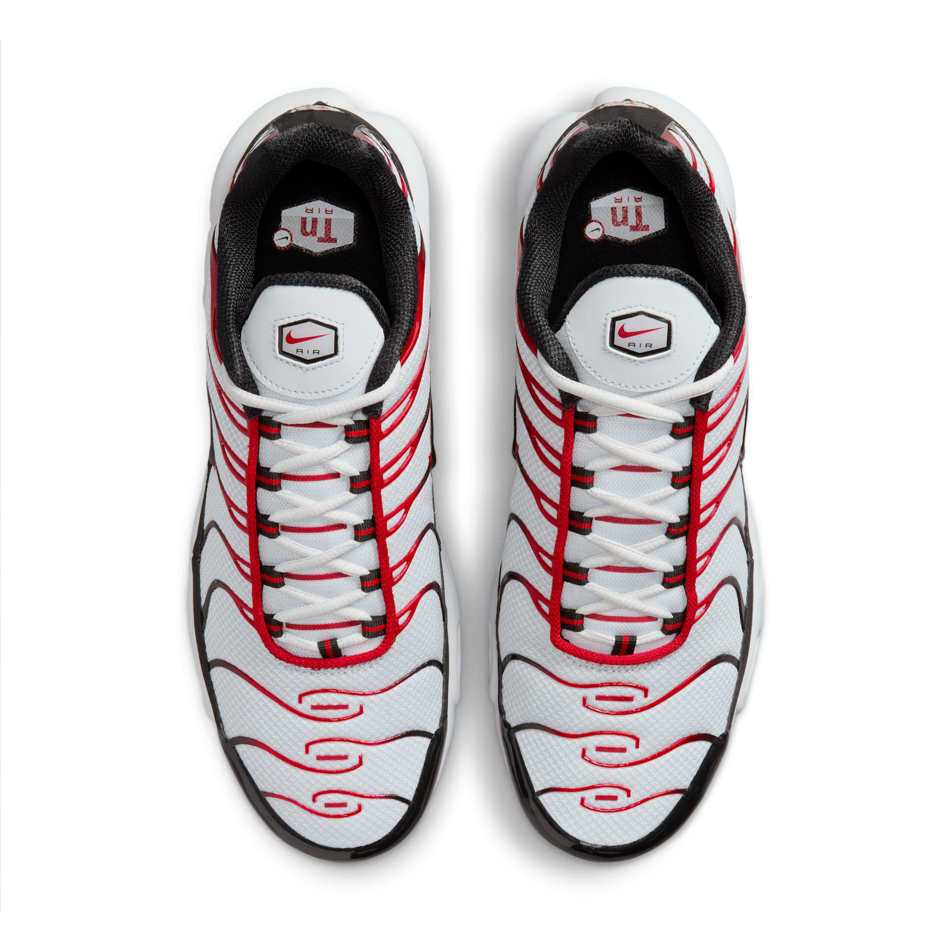 Nike Air Max Plus Pure Platinum Black University Red