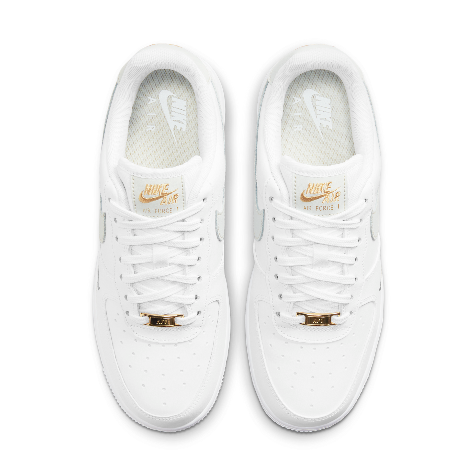 Nike Air Force 1 Low White Grey Gold (Women's)