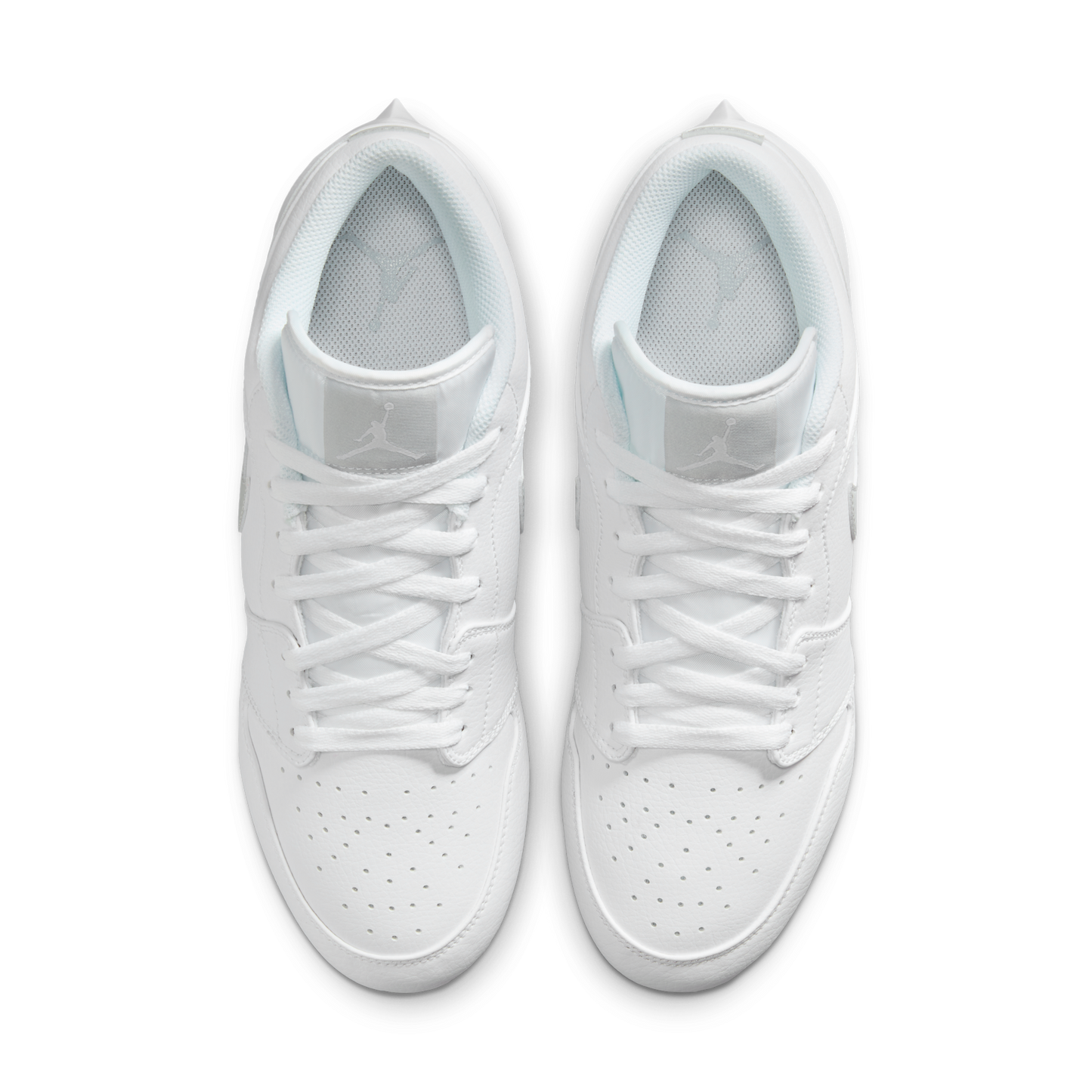 Jordan 1 Low TD Cleat White Grey Fog