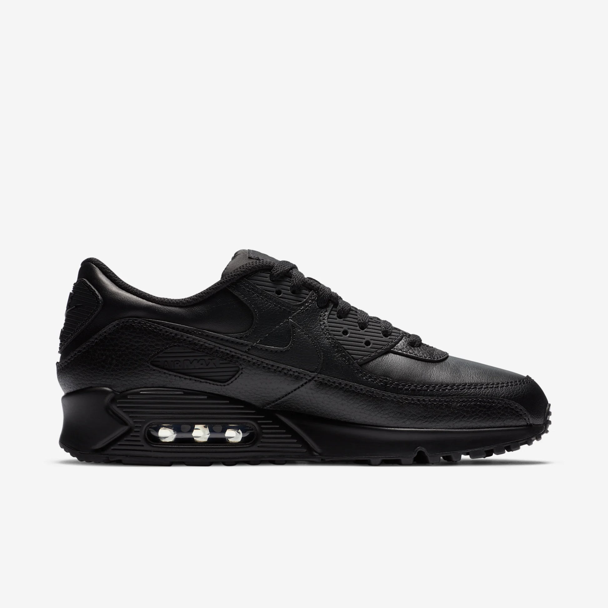 Nike Air Max 90 Leather Triple Black