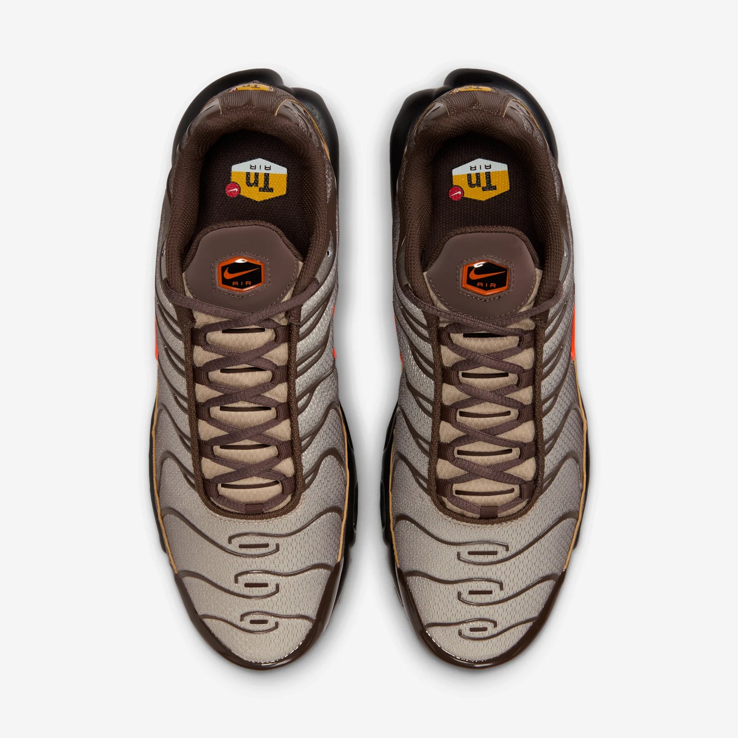 Nike Air Max Plus Baroque Brown Safety Orange