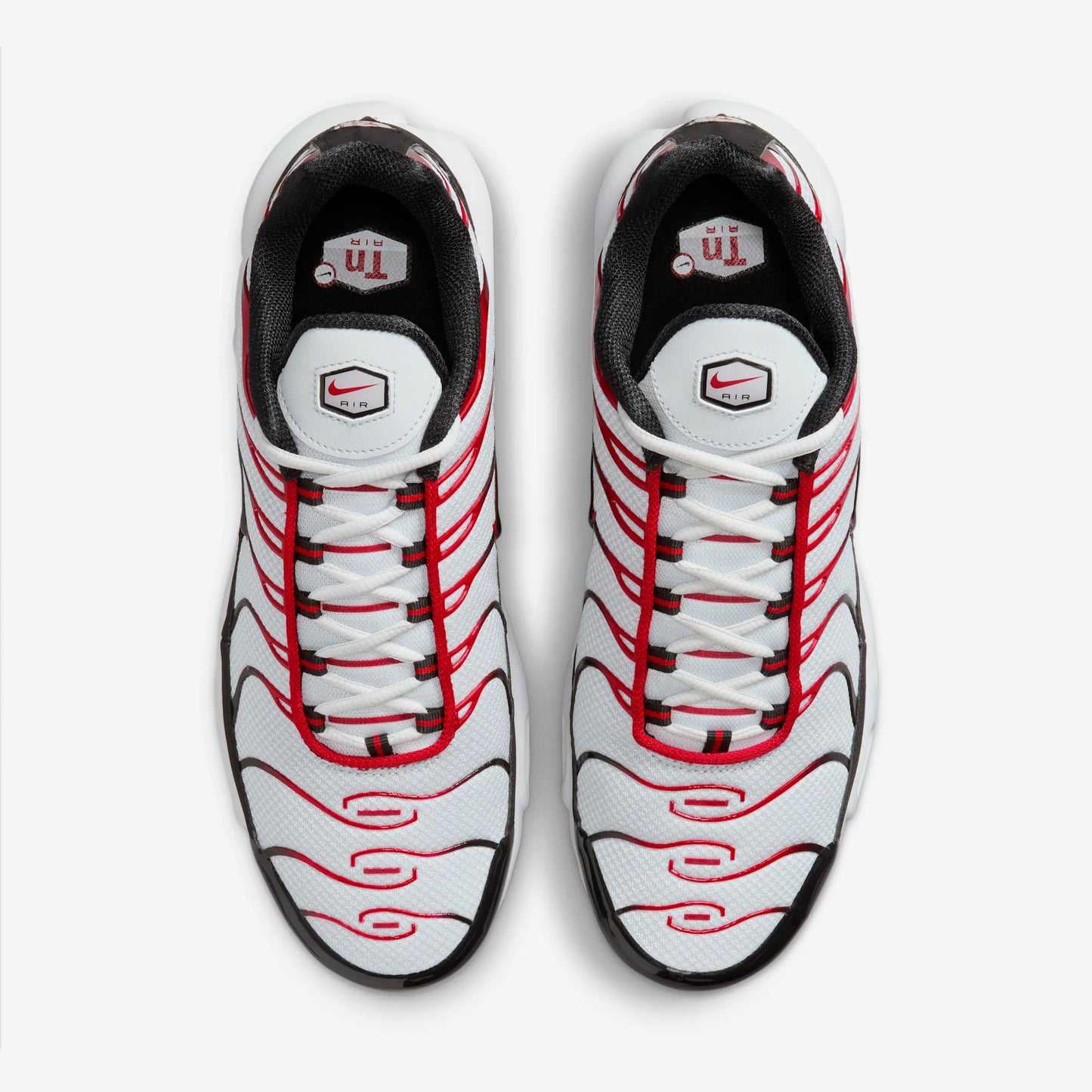 Nike Air Max Plus Pure Platinum Black University Red