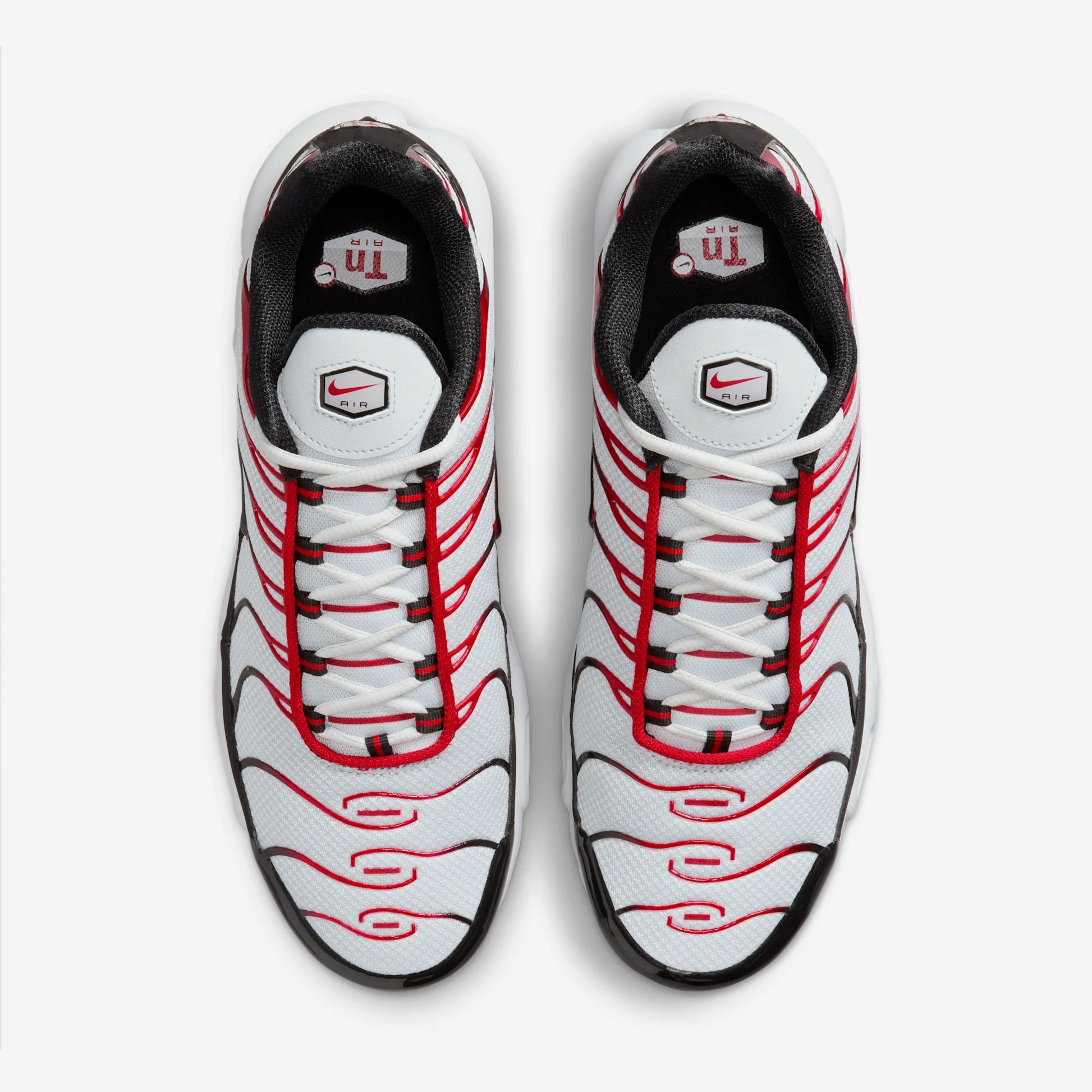 Nike Air Max Plus Pure Platinum Black University Red