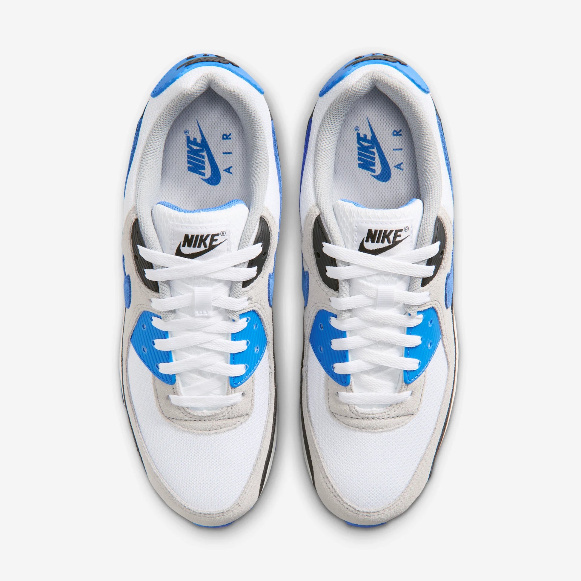 Nike Air Max 90 White Blue Crystal