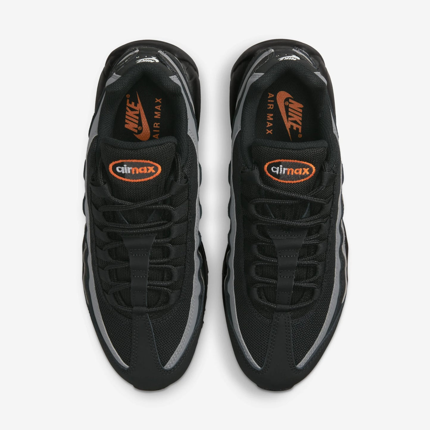Nike Air Max 95 Black Grey Safety Orange