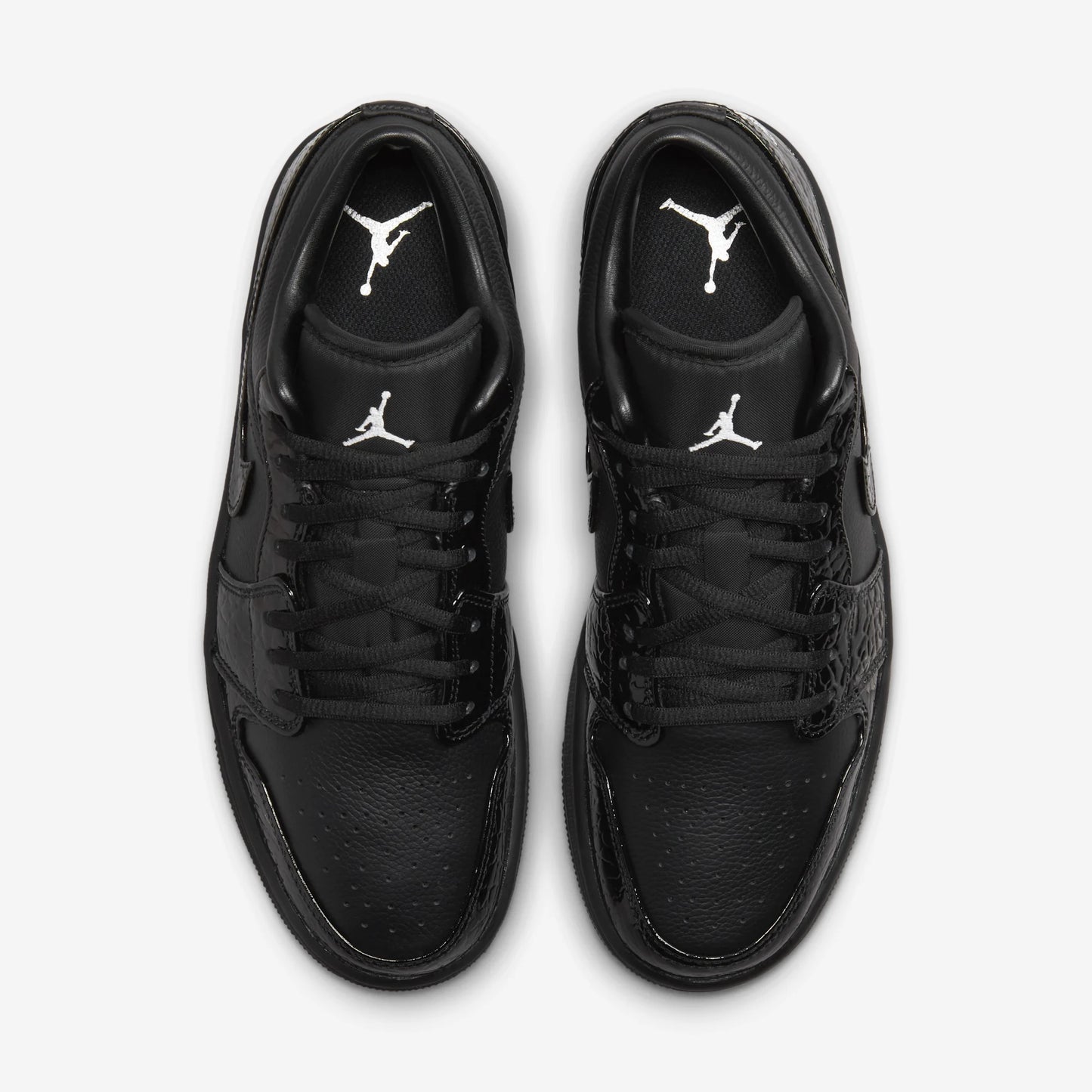 Jordan 1 Low SE Patent Elephant Black (Women's)