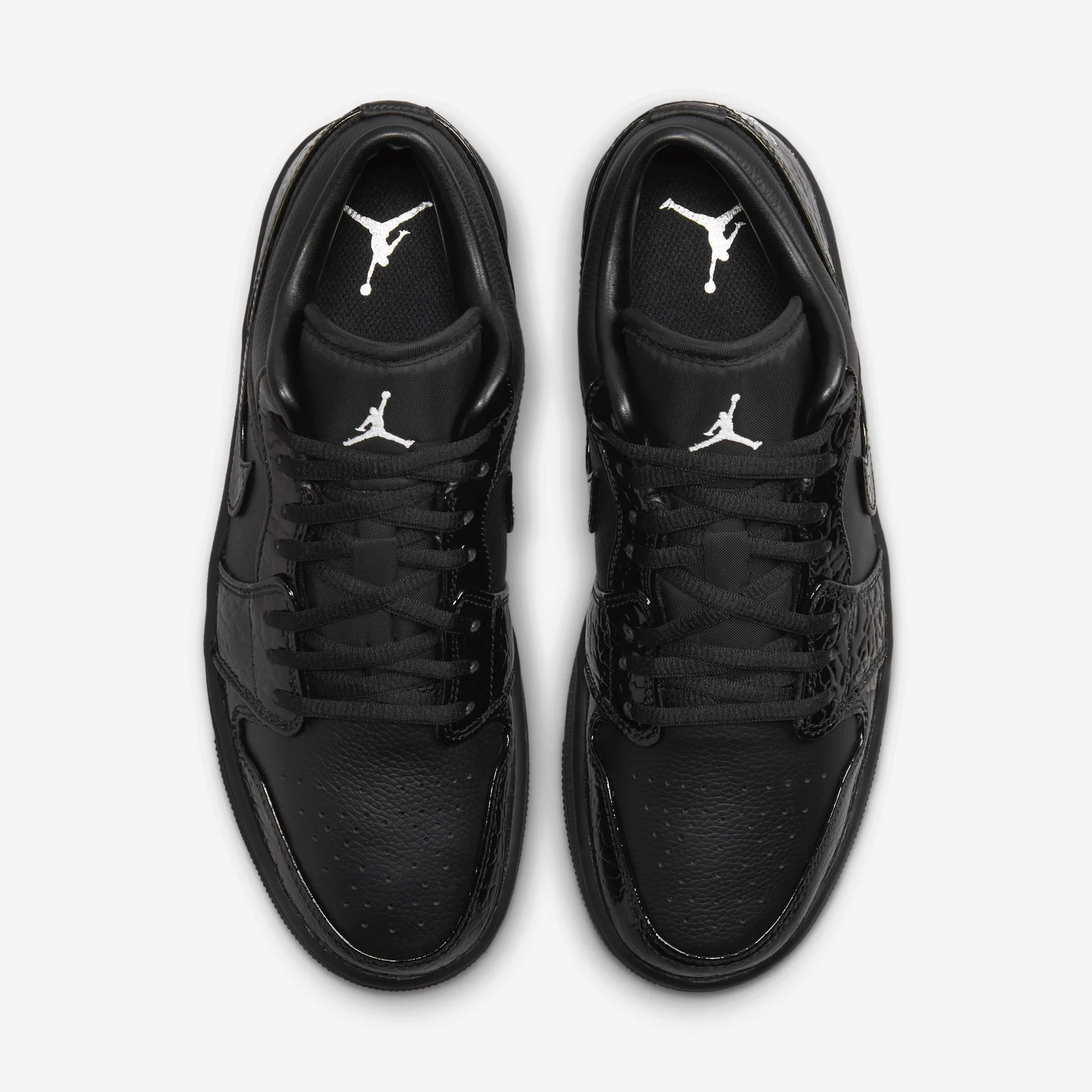 Jordan 1 Low SE Patent Elephant Black (Women's)