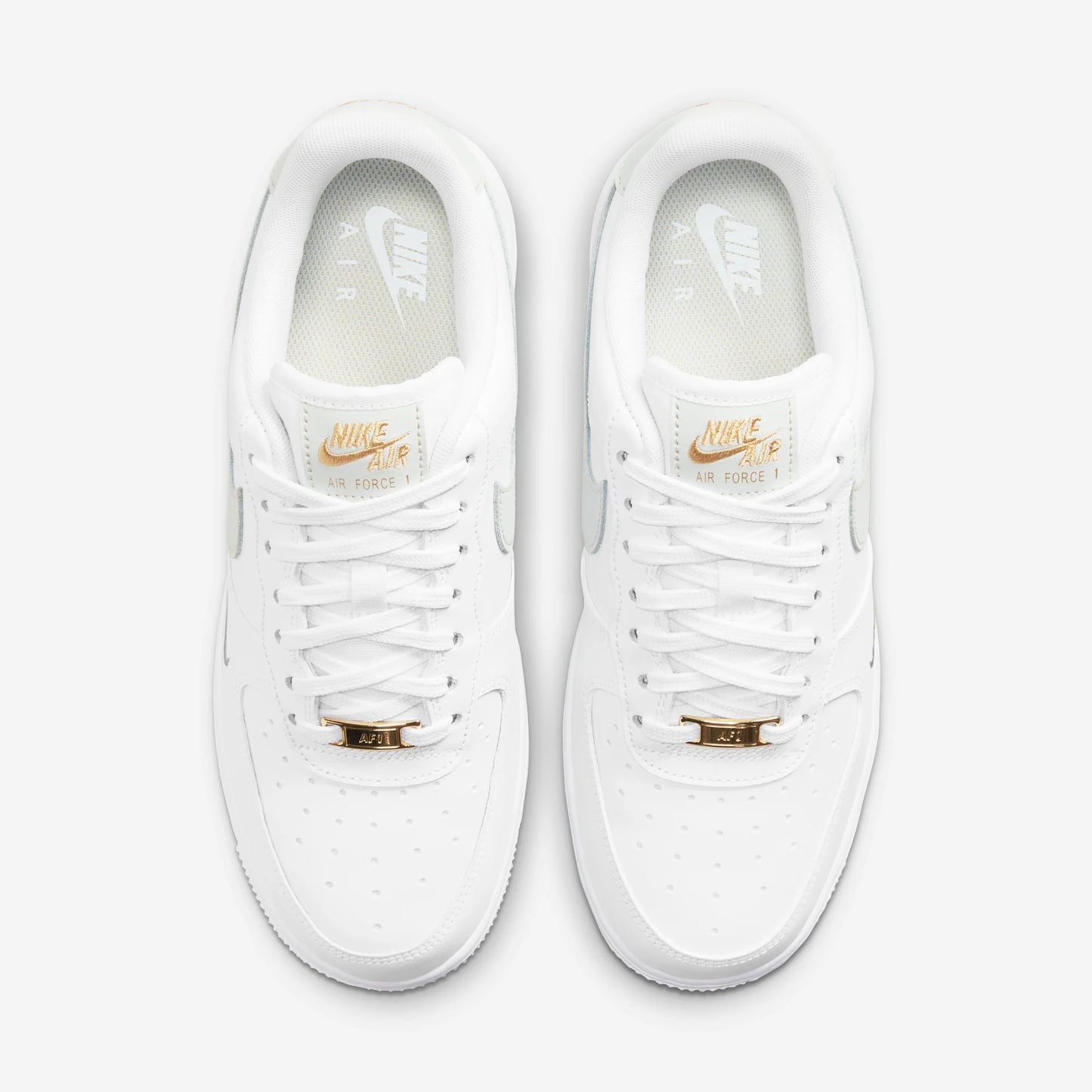 Nike Air Force 1 Low White Grey Gold (Women's)