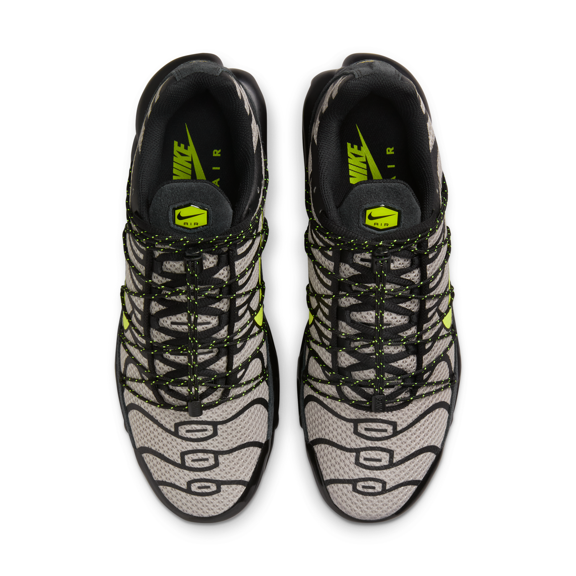 Nike Air Max Plus Utility Black College Grey Volt