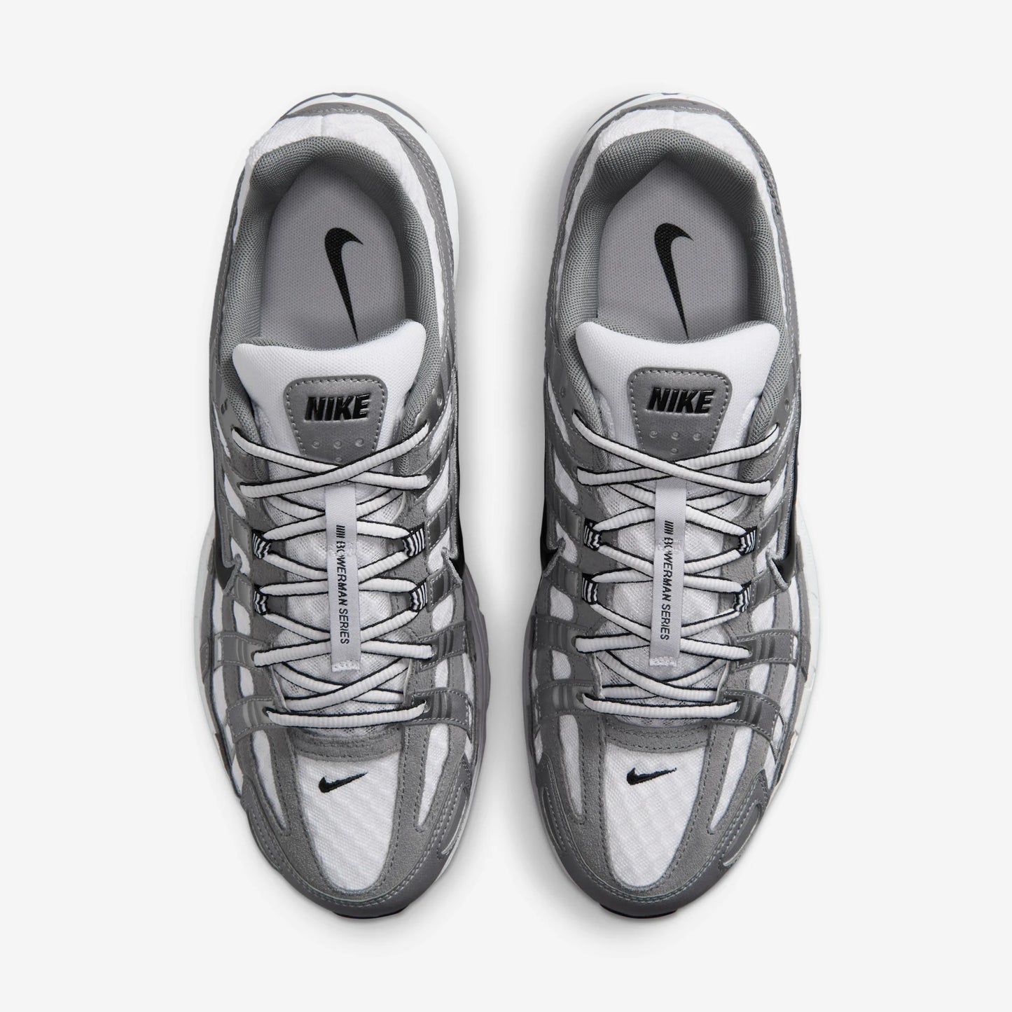 Nike P-6000 White Metallic Cool Grey Black