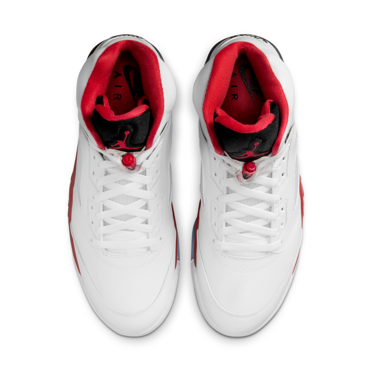 Jordan 5 Retro Fire Red Black Tongue (2025)