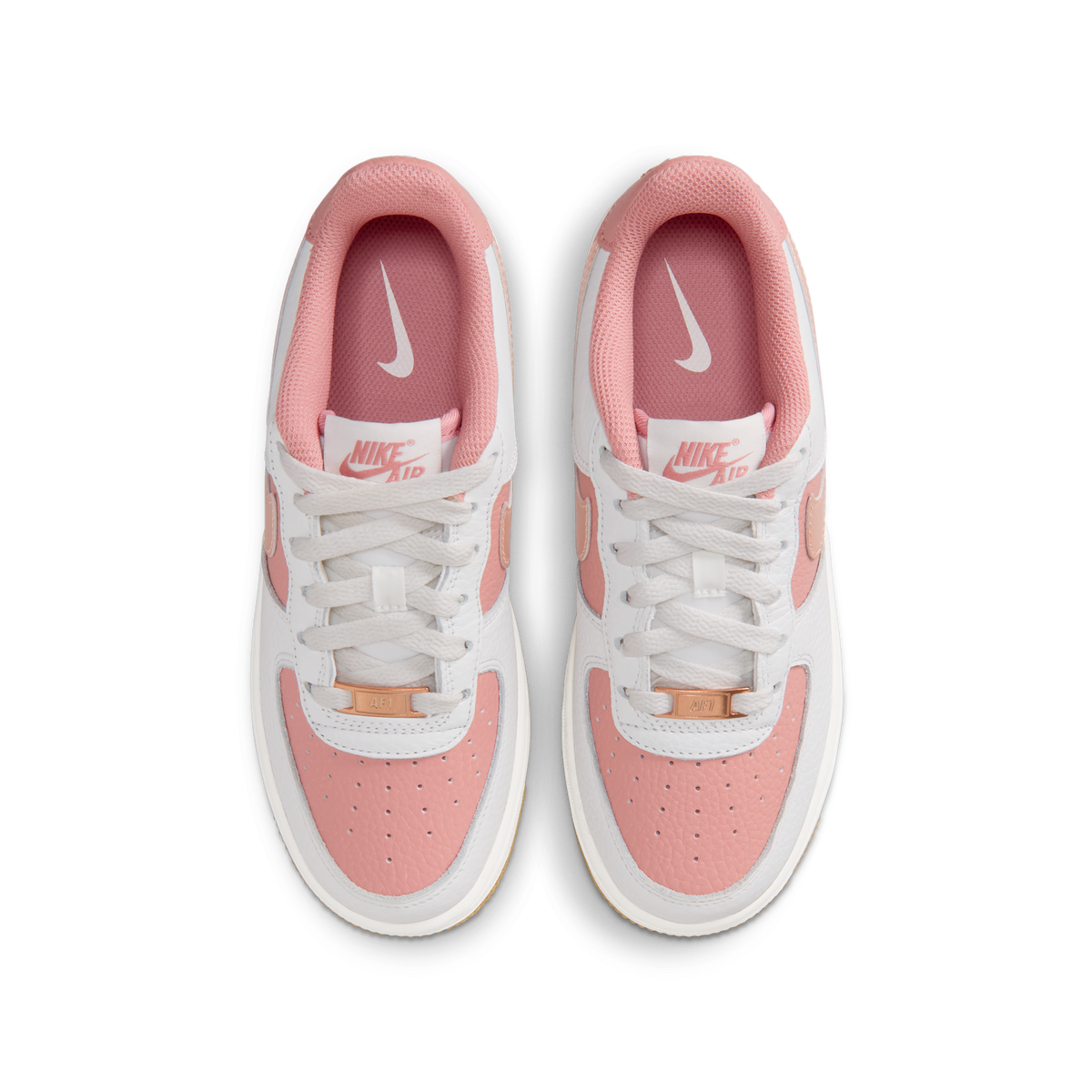 Nike Air Force 1 Low Rust Pink Metallic Red Bronze (GS)