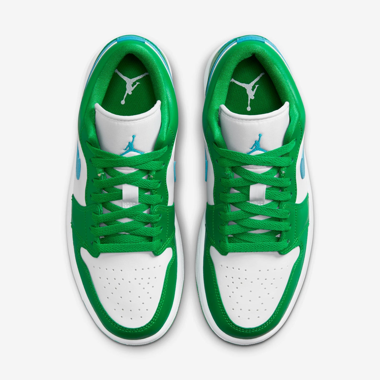 Jordan 1 Low Lucky Green Aquatone (Women's)