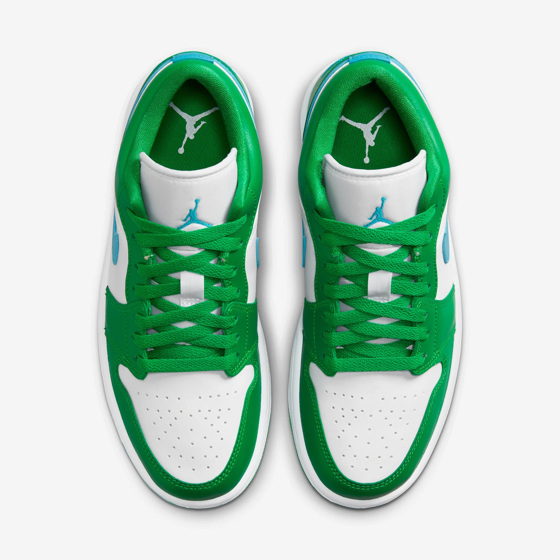 Jordan 1 Low Lucky Green Aquatone (Women's)