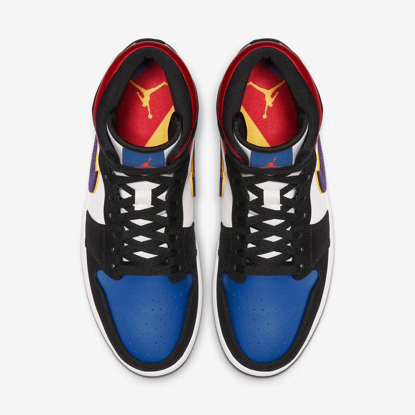 Jordan 1 Mid Lakers Top 3