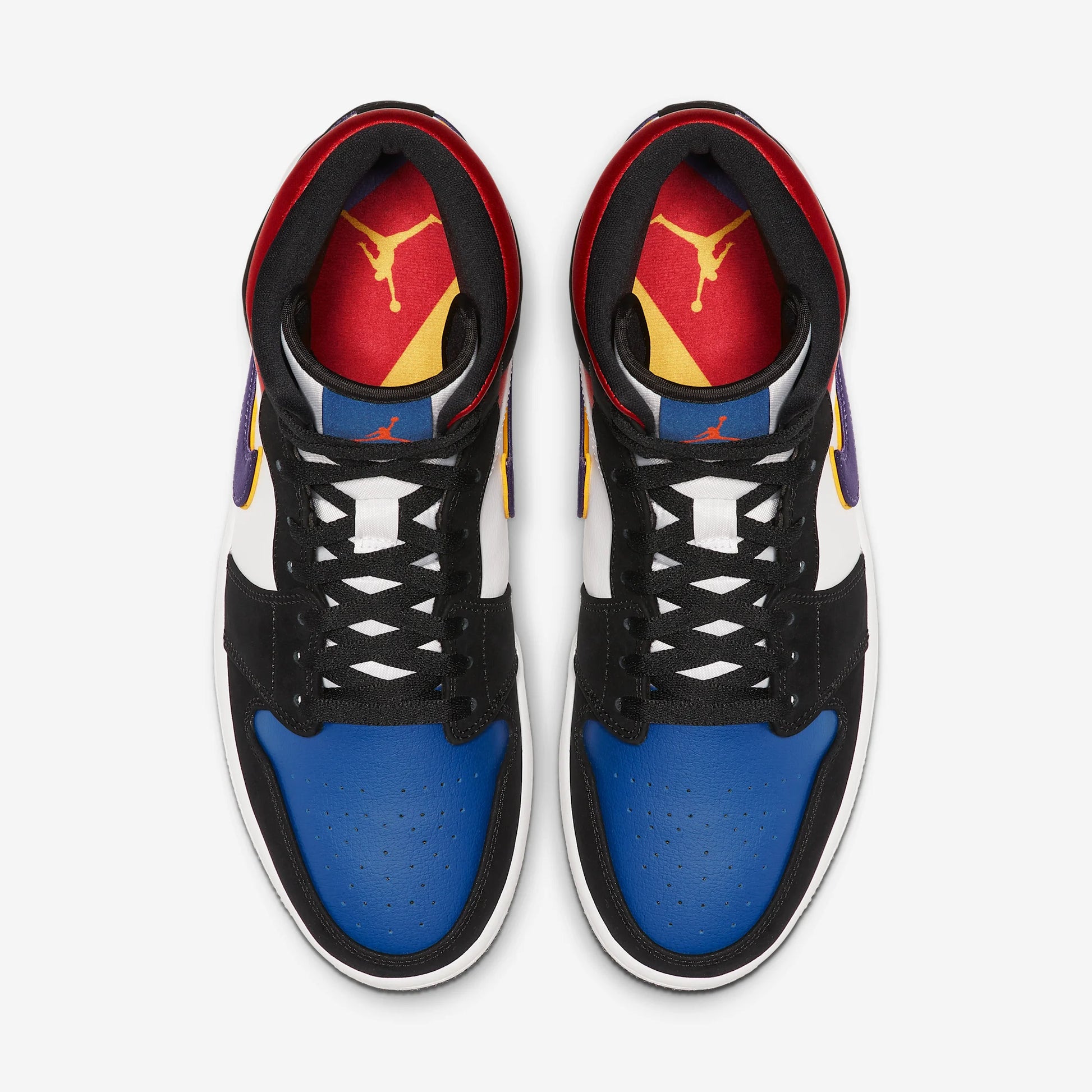 Jordan 1 Mid Lakers Top 3