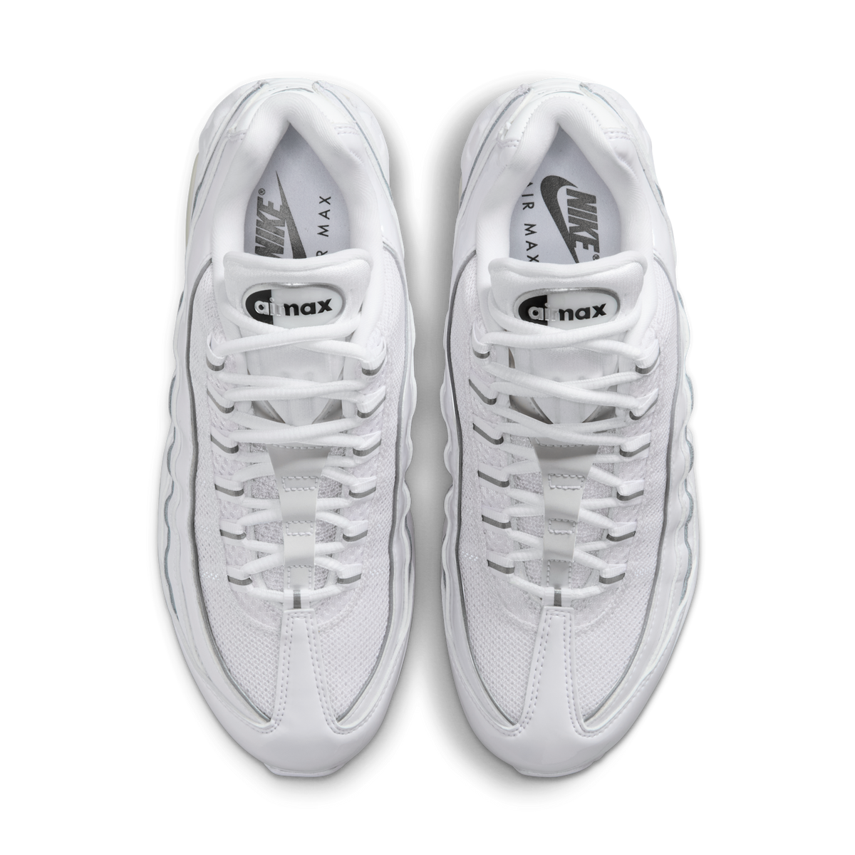 Nike Air Max 95 Big Bubble White Patent (Women's)