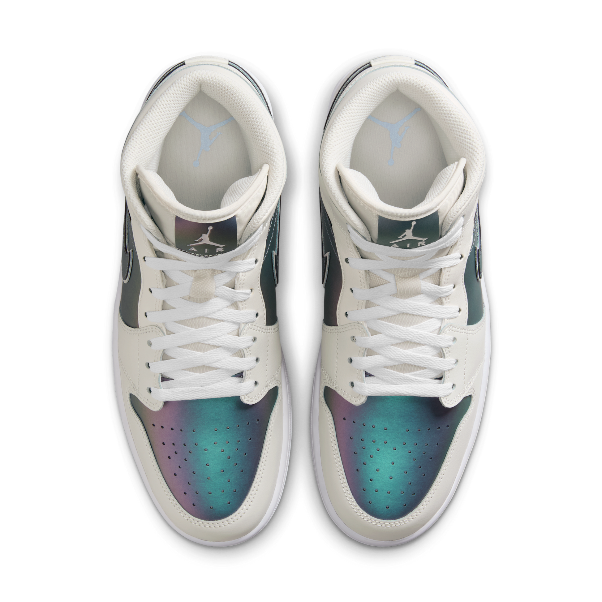 Jordan 1 Mid SE Phantom Iridescent