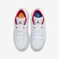 Jordan 1 Low White Gym Red Black (GS)