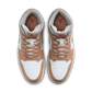 Jordan 1 Mid Rattan White College Grey