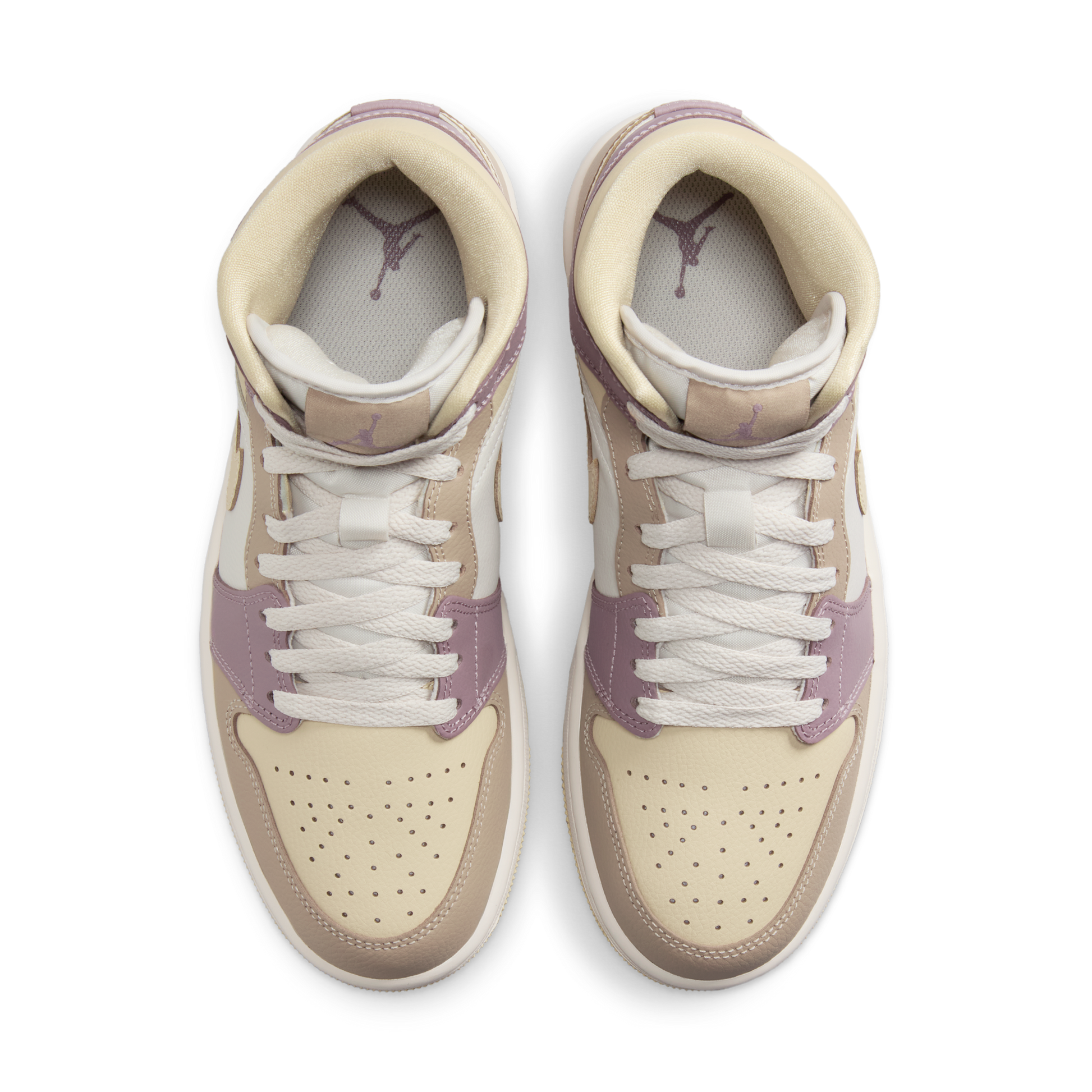 Jordan 1 Mid Light Orewood Brown Taupe Grey (Women's)