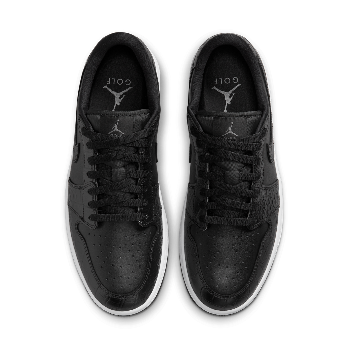 Jordan 1 Retro Low Golf Black Croc