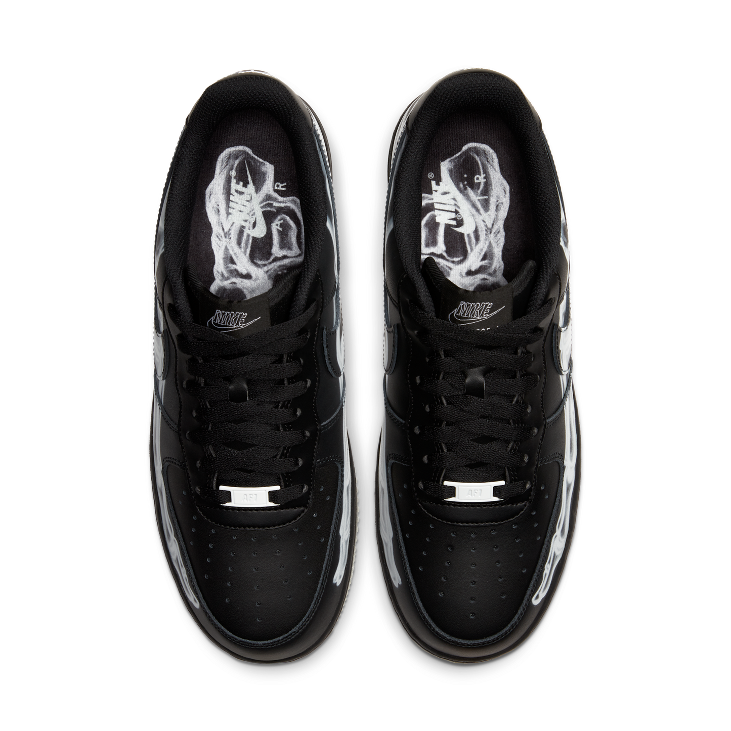 Nike Air Force 1 Low Black Skeleton Halloween (2019)