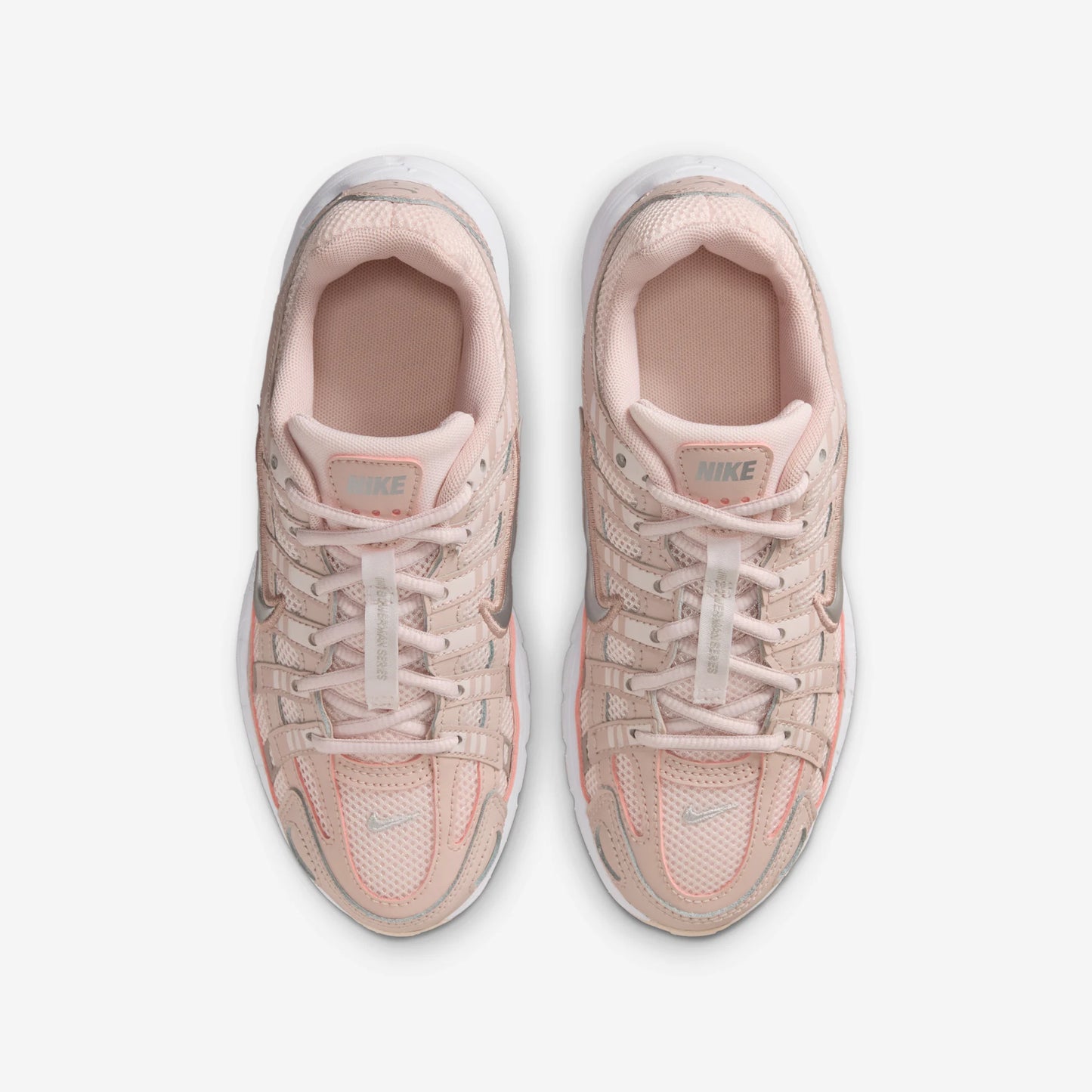 Nike P-6000 Light Soft Pink Metallic Silver (GS)