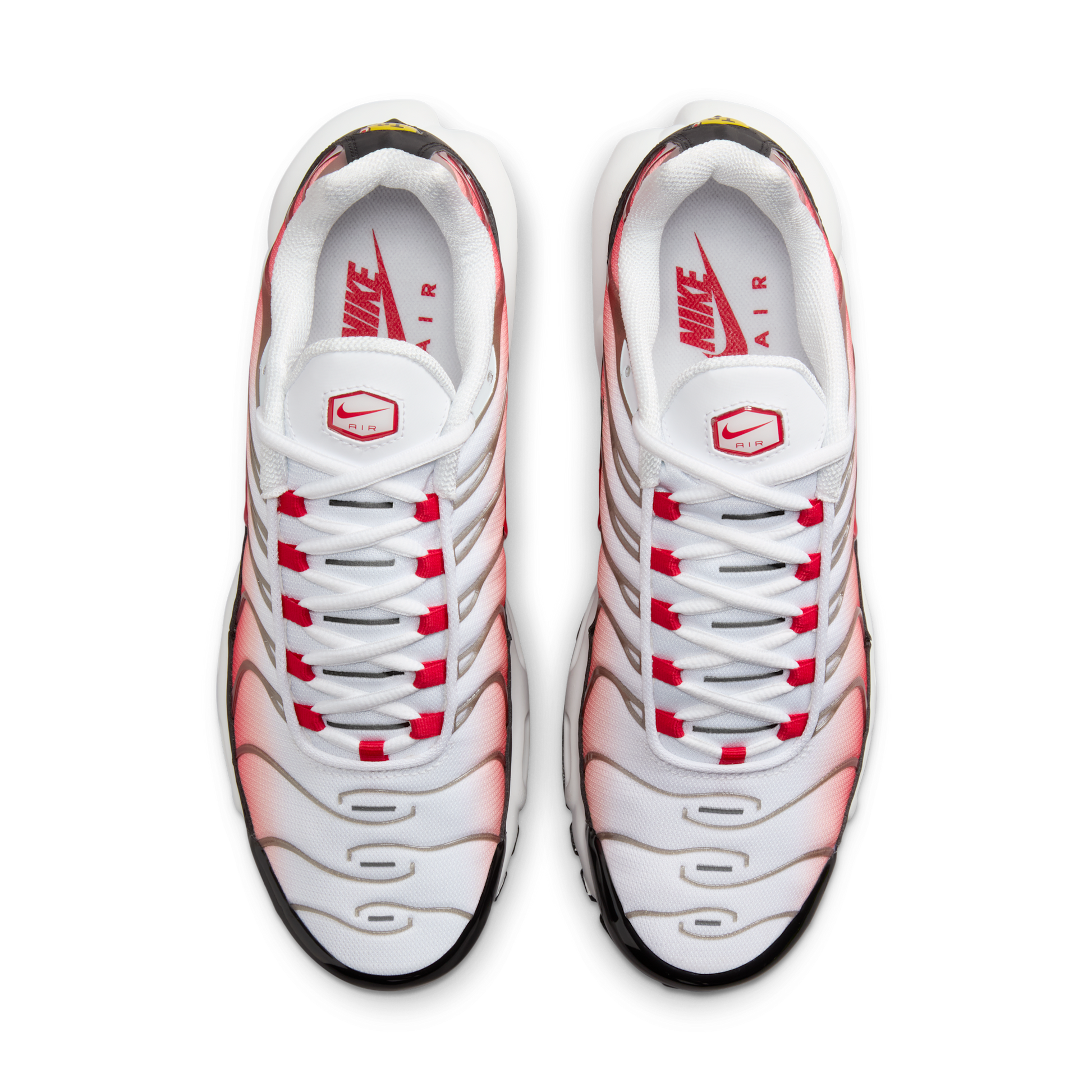 Nike Air Max Plus White Black University Red