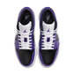 Jordan 1 Low Court Purple Black