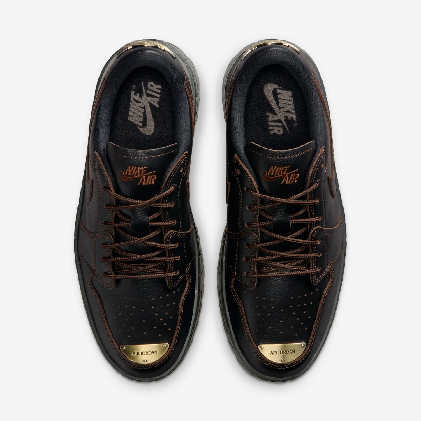 Jordan 1 Low Brooklyn Black Cacao Wow (Women's)