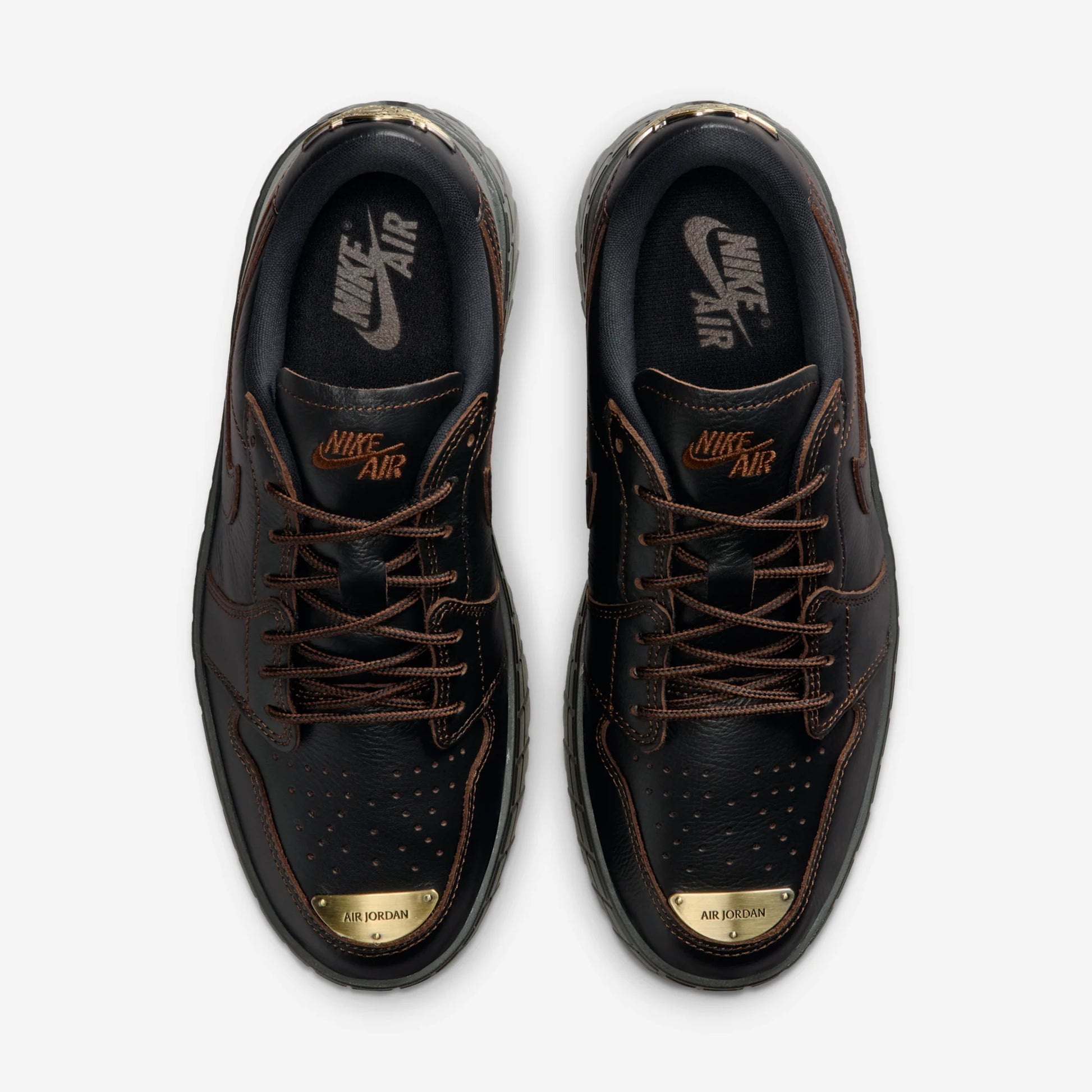Jordan 1 Low Brooklyn Black Cacao Wow (Women's)