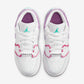 Jordan 1 Low White Light Bordeaux (GS)