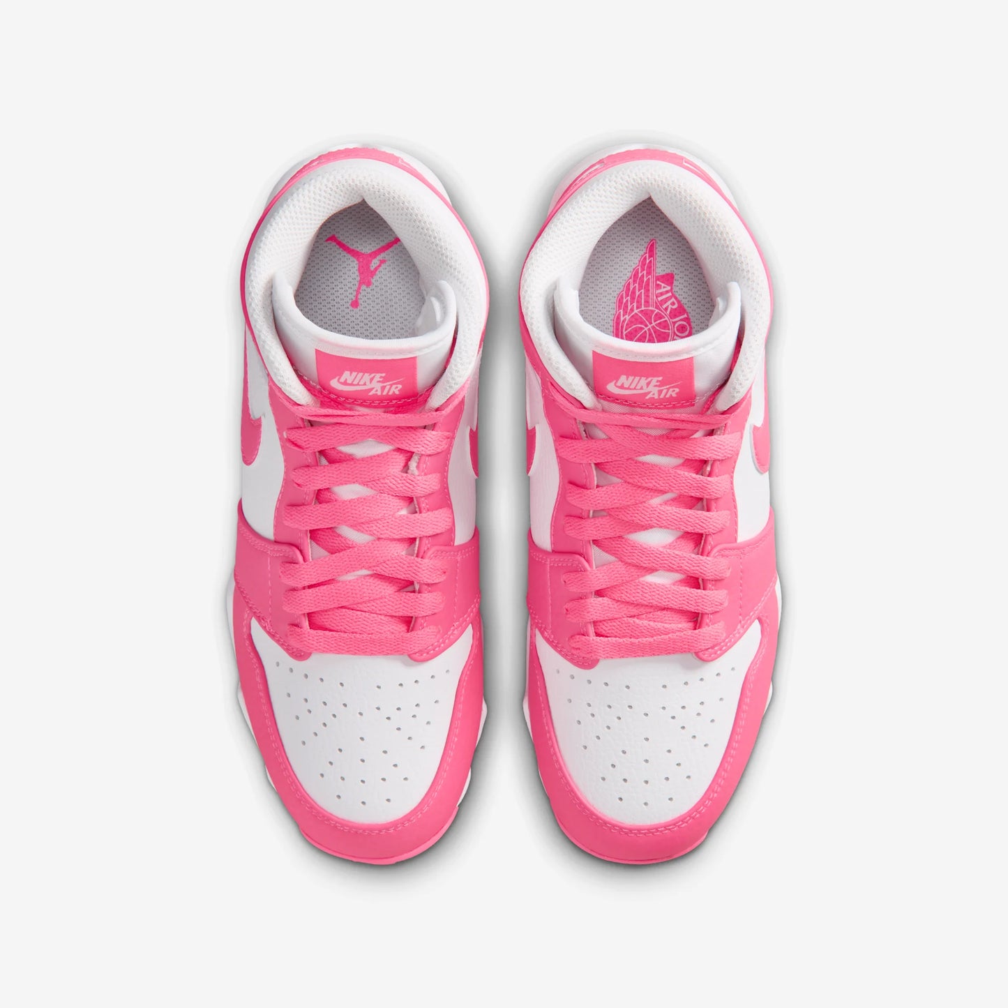 Jordan 1 Mid Cleat White Digital Pink (GS)