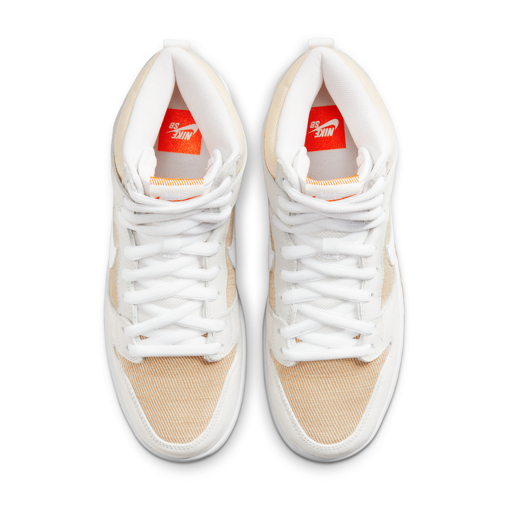 SB Dunk High Pro Orange Label Unbleached Natural
