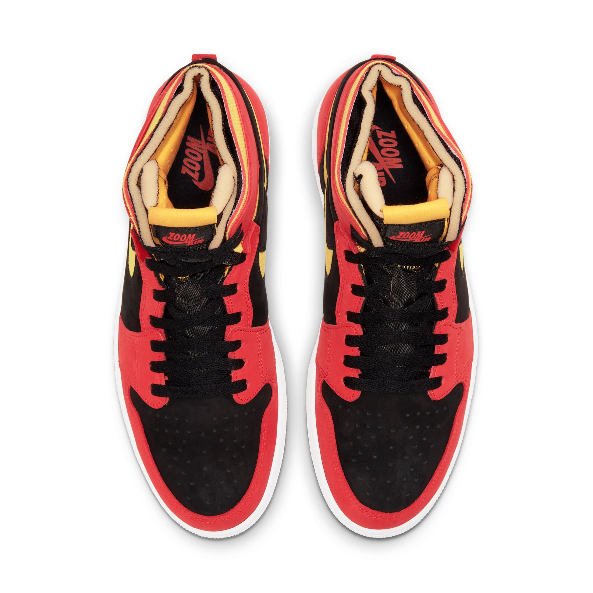 Jordan 1 High Zoom Air CMFT Black Chile Red