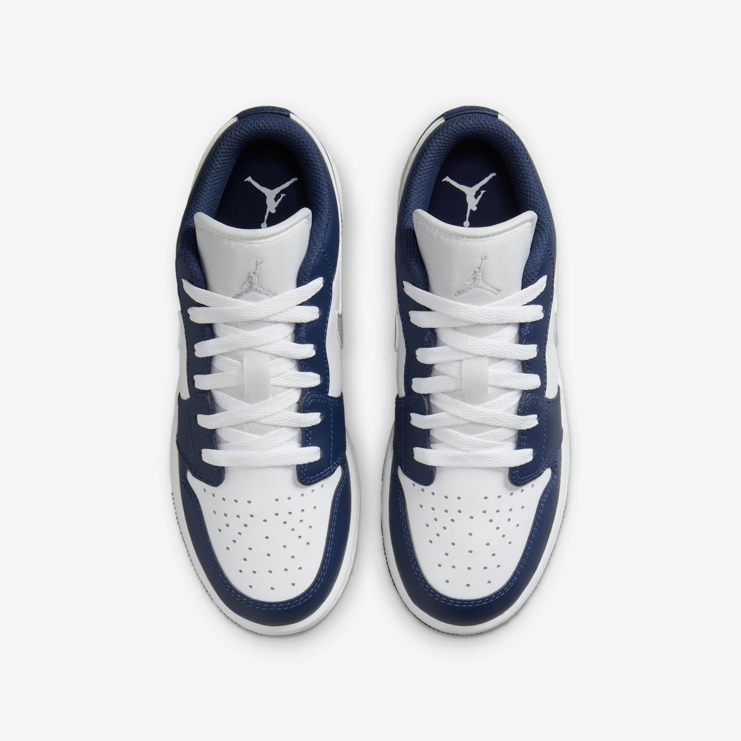 Jordan 1 Low Midnight Navy Wolf Grey (GS)